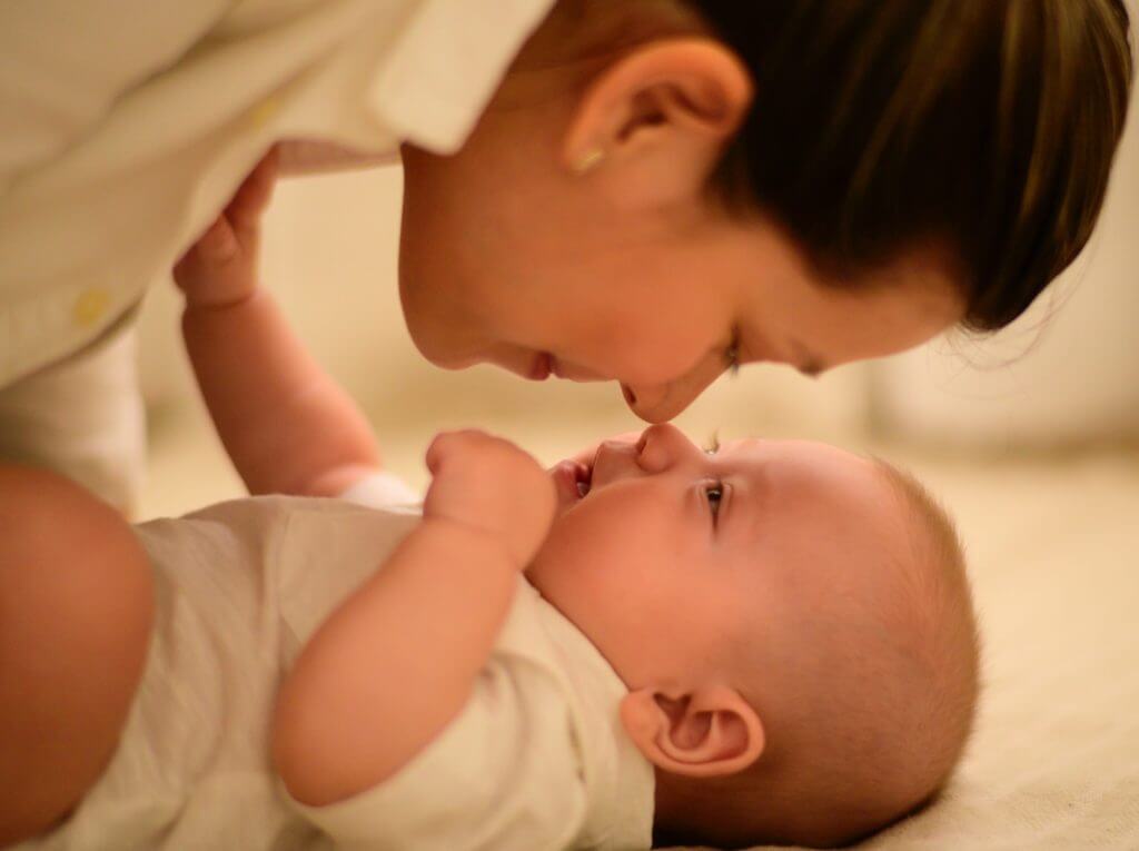 mom and child photo